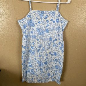 wild fable tropical print bodycon dress